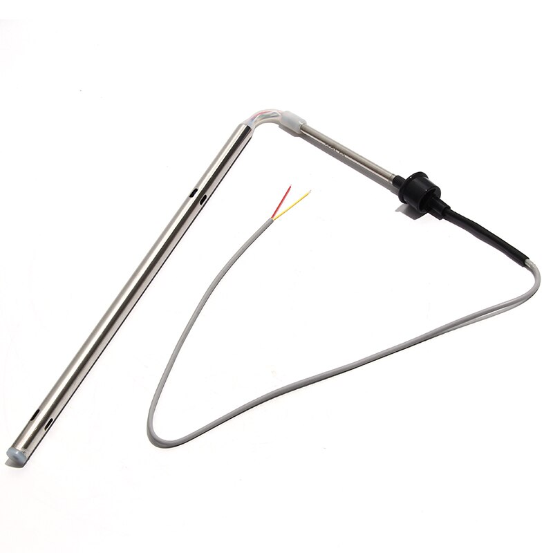 2 Cores Wires Water Temperature Water Level Solar Sensor Lines Series Parts Side Mounting Tank Stainless Steel Tube Probe
