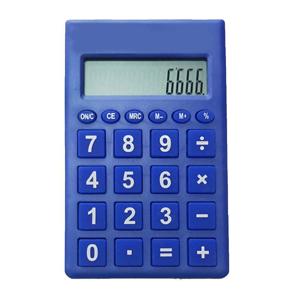 Portátil multifuncional científico electrónico calculadora 12 contador Digital Oficina hogar estudiantes función suministros Color caramelo