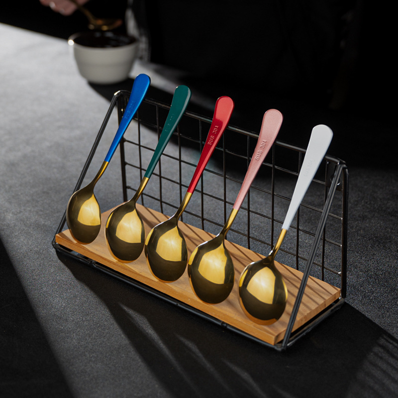 Coffee Cup Measuring Spoon 304 Stainless Steel Long Handle Cup Measuring Bowl Mixing Spoon Coffee Measuring Spoon Barista Tool
