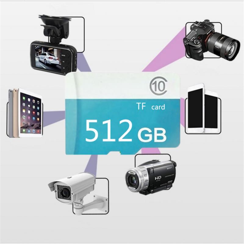 Klasse 10 Micro Smart Tf Card 1/2/4/8/16/24/36/64/128/256/512 Gb Geheugenkaart Flash Card Mini Microsd Tf Telefoon Pc Tablet