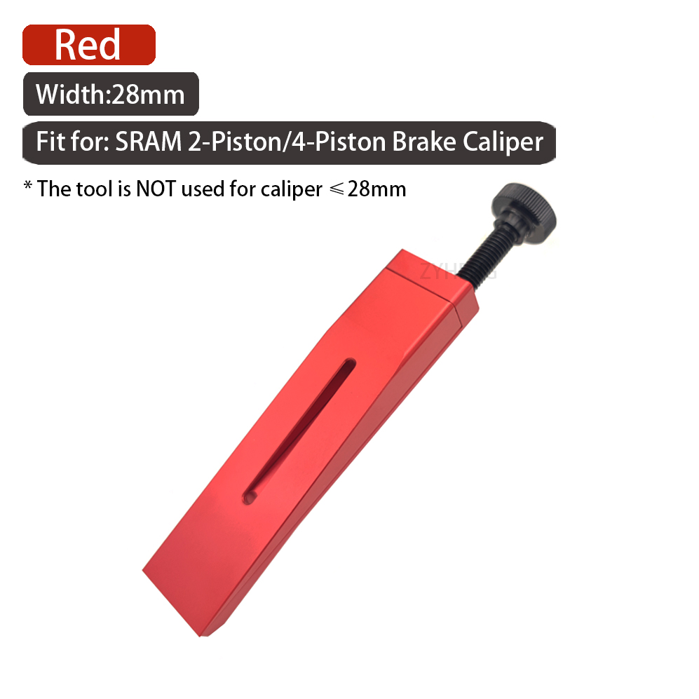 Herramienta de prensa de pistón de freno de bicicleta para bicicleta SRAM, pinza de freno de disco hidráulico, pulsador de presión de pistón, herramientas de mantenimiento y reparación de ciclismo: Negro