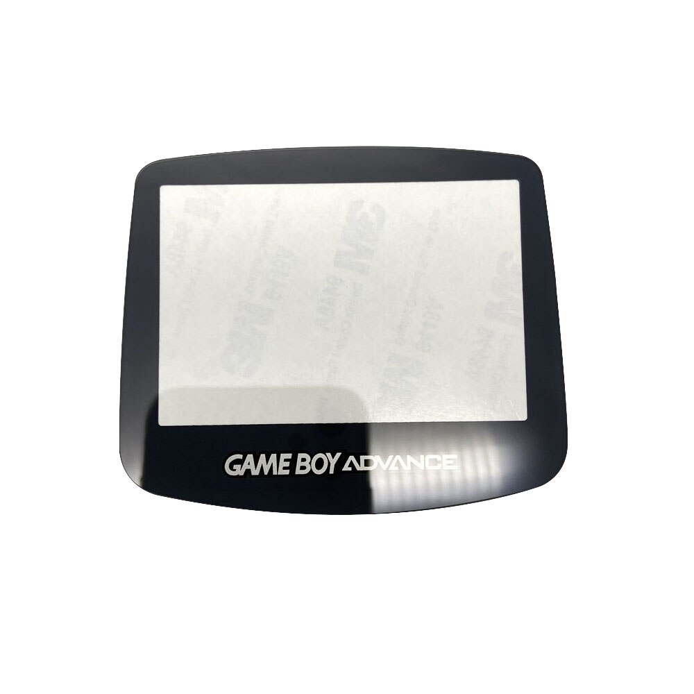 Original Größe Glas objektiv spiegel abdeckung für GAMEBOY ADVANCE GBA Bildschirm Objektiv Protector Abdeckung SFC IQUE/Schwarz Objektiv/klar 16 Farben: Black Lens