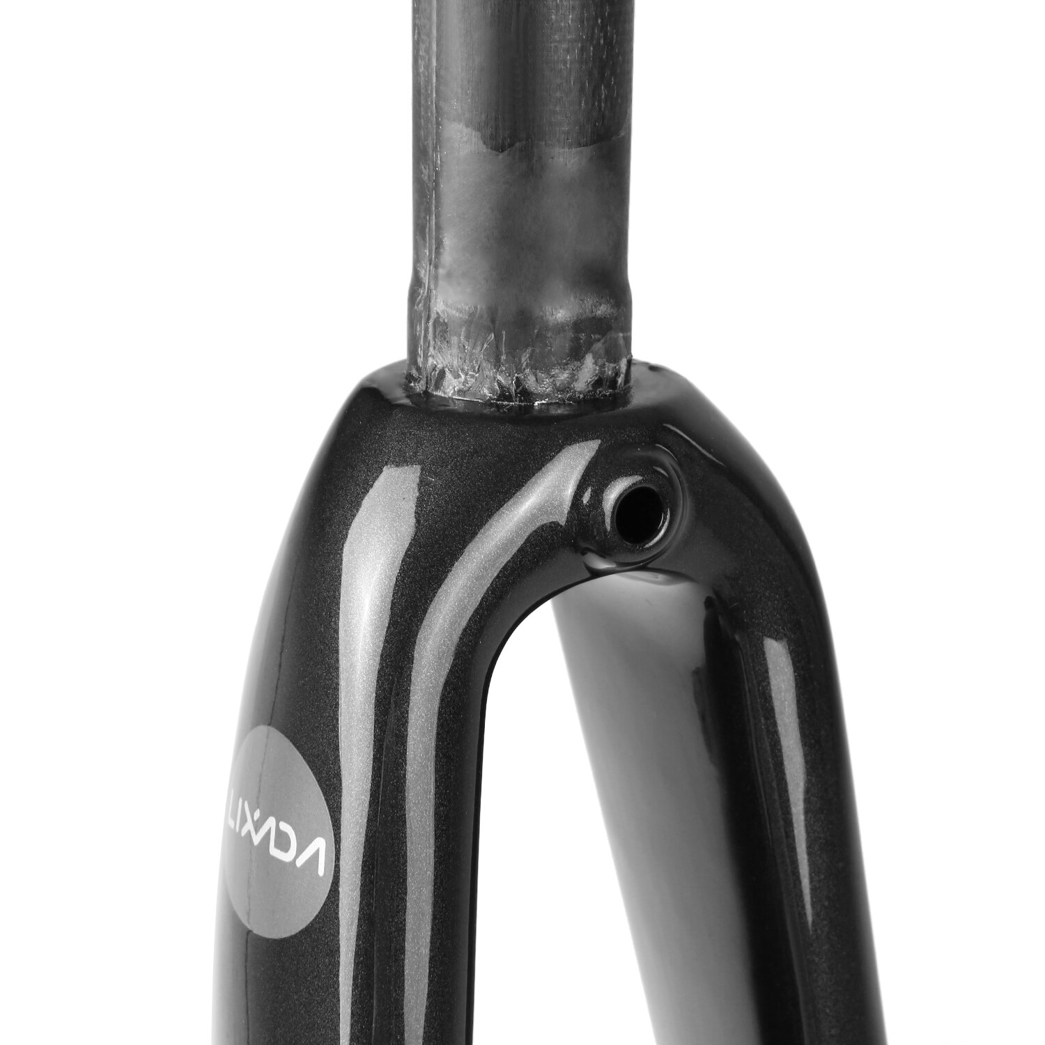 Lixada 25.4mm ultra-léger pleine Fiber de carbone route vélo fourche 700C cyclisme fixe engrenage vélo fourche Fixie vélo avant fourche