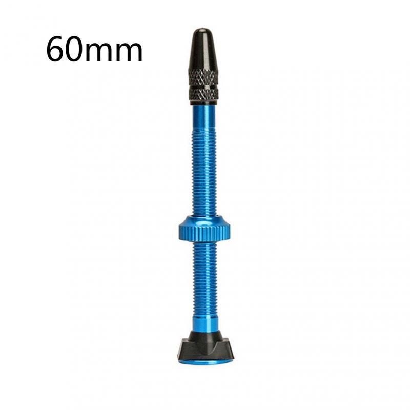 Aluminum Alloy 40/60 Mm Tubeless French Valve Mountain Bike Vacuum Nozzle Vacuum Extension Nozzle Accessory Bike Part: 08