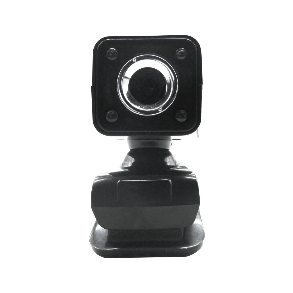 HD Webcam with Microphone Night Vision Webcam for Computer Laptop Adjustable TV Camera