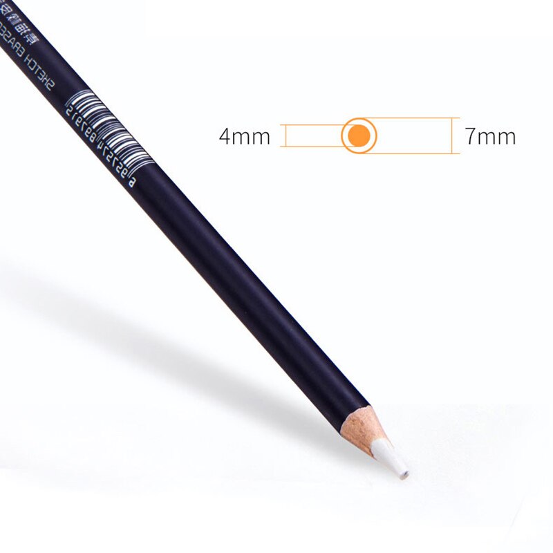 Rubber PenPencil Eraser for Painting Drawing Manga High Precision Pen Shape Erasers School Art Stationery Supply