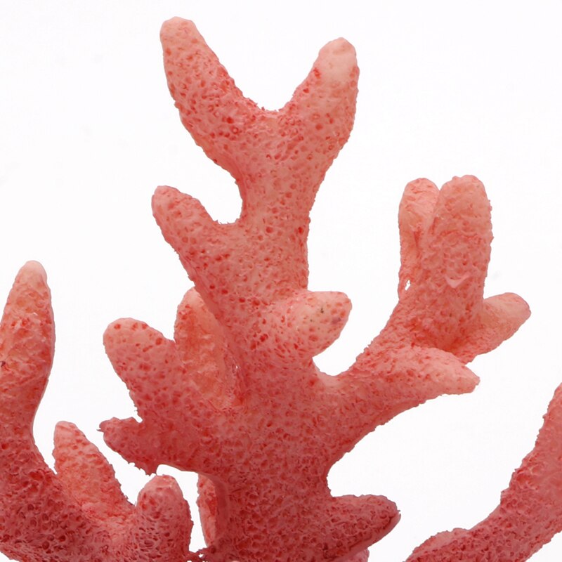 Sztuczna żywica koral drzewo dekoracja akwarium podwodna ozdoba krajobraz