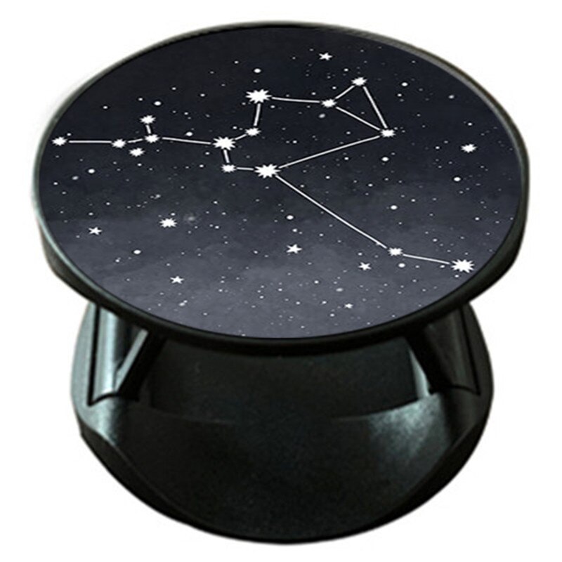 Twelve constellations starry sky constellation phone socket Folding Stand Holder For Mobile Phone For iphone11 Pro Max