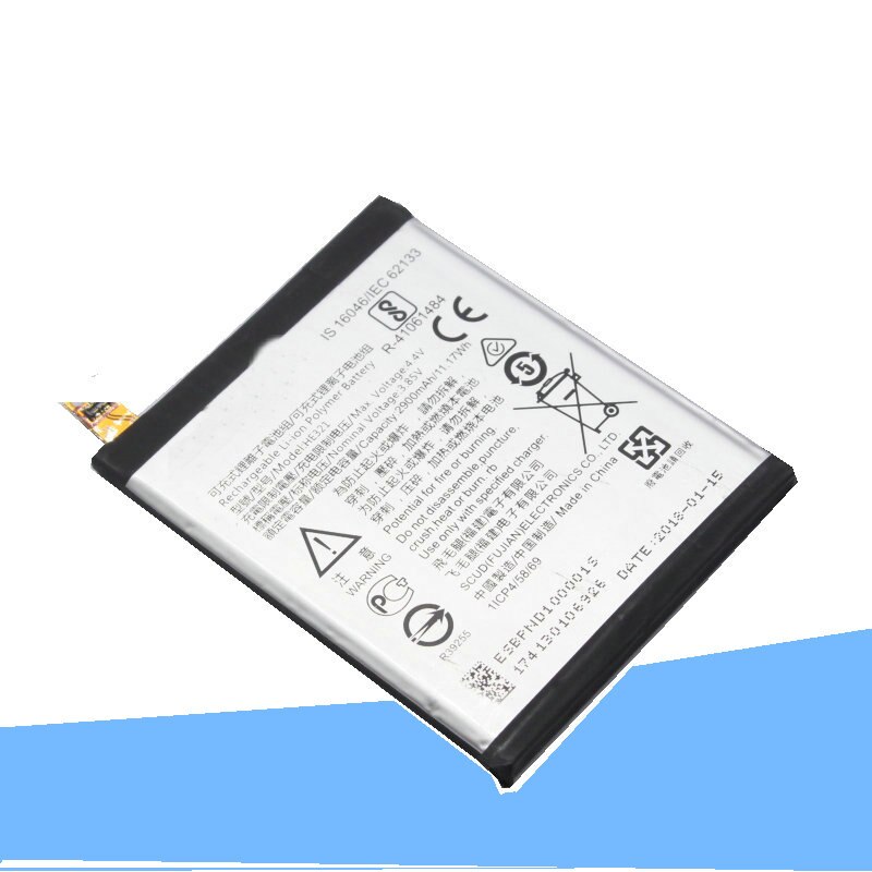 1x2900 mAh er321 er336 Batterie Für Nokia 3,1/5 TA-1044 Für Nokia 5 Dual SIM (TA-1053 DS) 5 Prämie Auflage Dual SIM HMD Herz