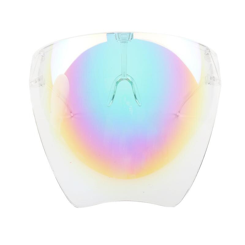 Kitchen Transparent Face cover Anti-Oil Onion Goggles Dust-Proof Face Protective Mask Mascarilla Reutilizable Cooking Tools: Type A 09