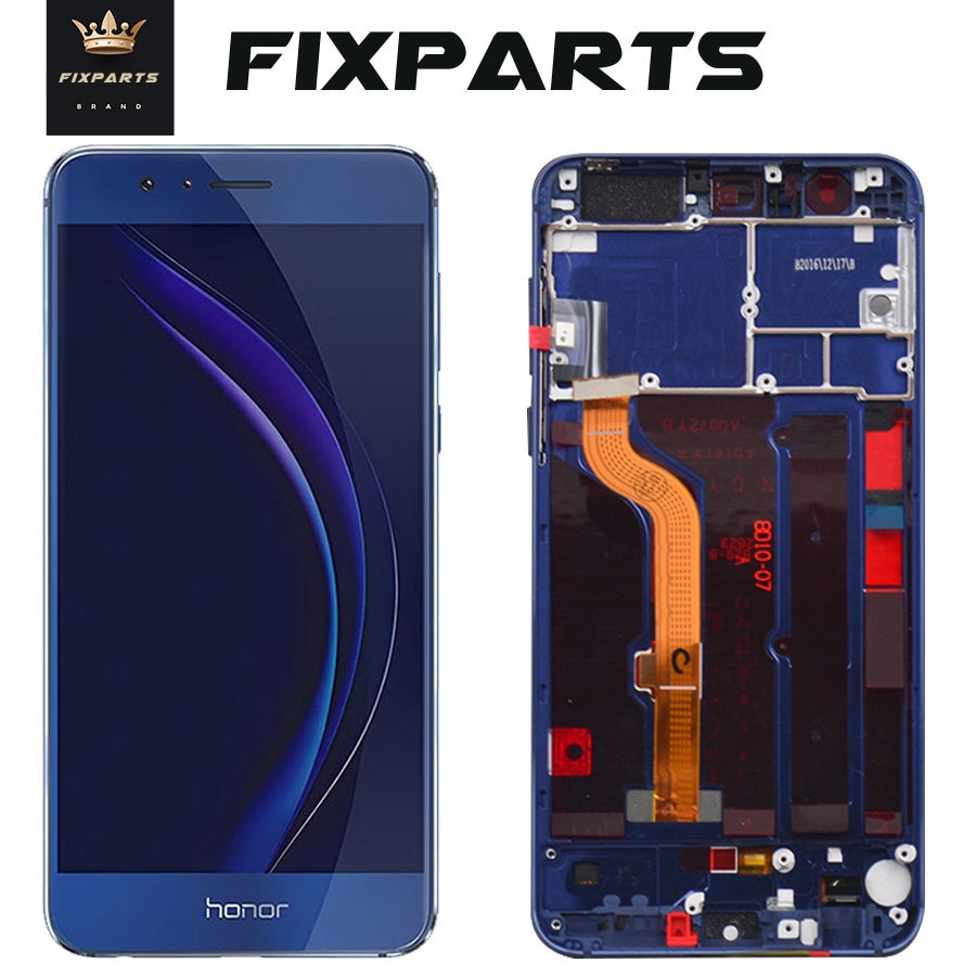 Tela para huawei honor 8 lcd honor8 display toque digitador da tela para huawei honor 8 lcd com quadro substituir FRD-L19 FRD-L09