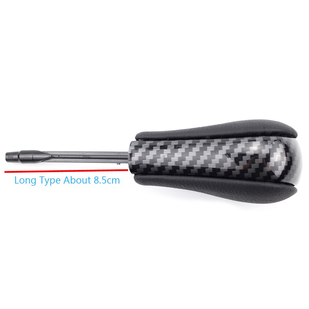 Auto Pookknop Automatische Voor Bmw E36 (97-99) e38 E39 E46 Z4 Z3 E53 X5 X3 E60 E61 E81 E82 E87 E90 E91 E92 E9 Accessoires: Long carbon fiber