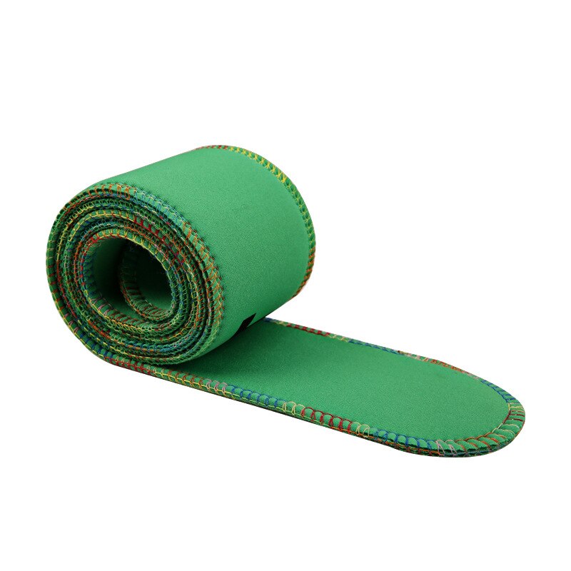 Høj elastisk fiskestang beskyttelsespose fiskepose stang teleskopisk stangpose betræk flerfarvede rebposer: Grøn
