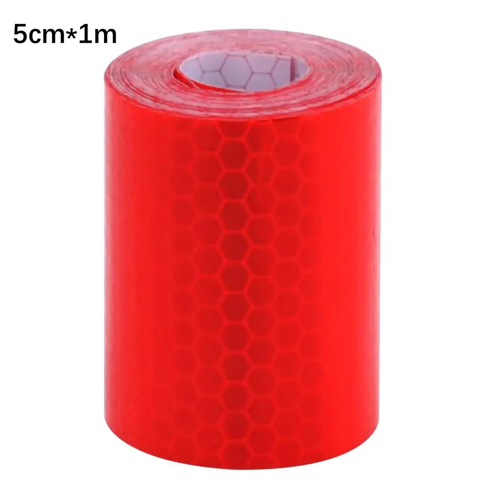 3M/1M Auto Reflektierende Band Auto Sicherheit Warnung Aufkleber Reflektor Schutz Band Streifen Film für Lkw Auto motorrad Aufkleber: Weiß