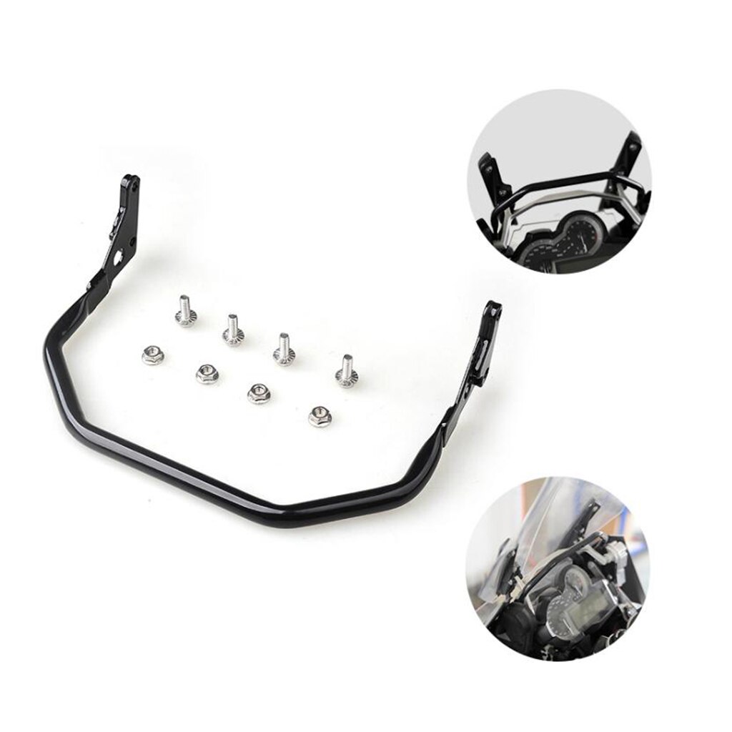 Motorcycle Phone Case Stand GPS Front Bracket Cradle Mount Hardware Screws