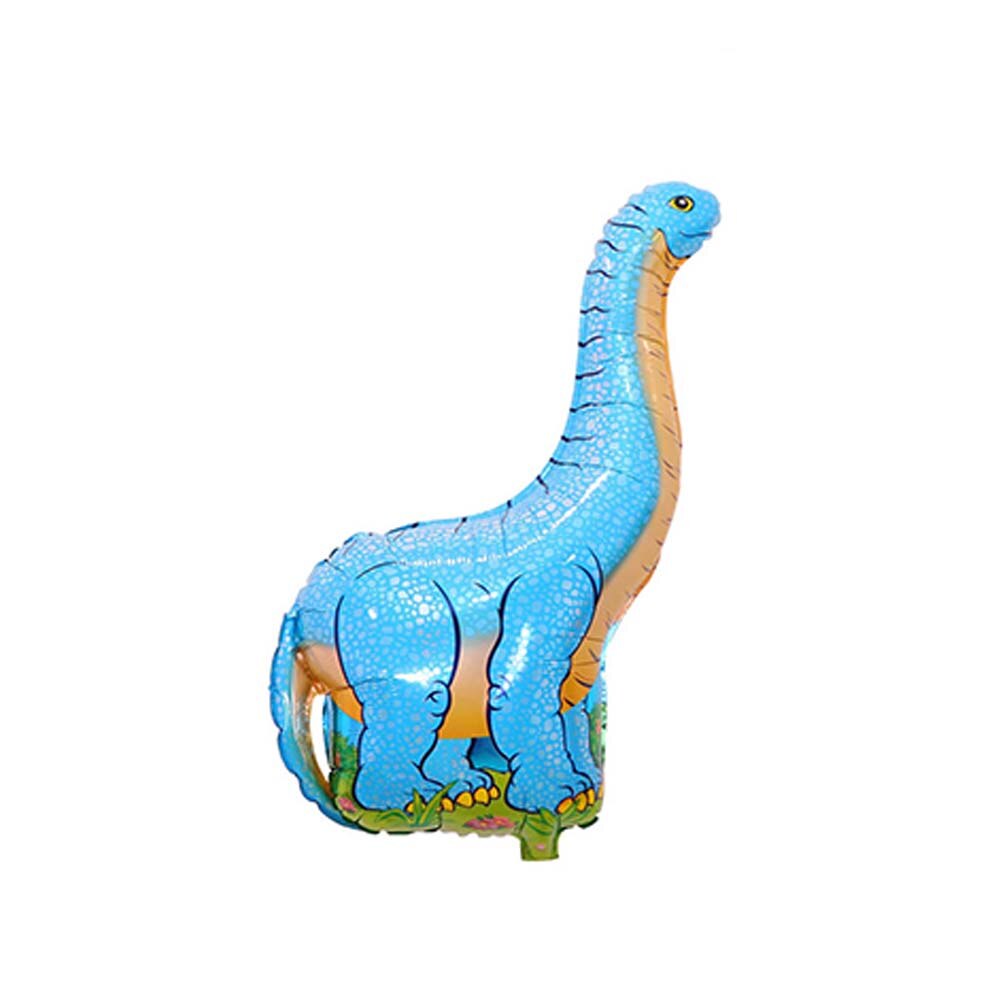 1/4/5 Pcs Mini Dinosaur Foil Balloon Boys Animal Balloons Childrens Toy Dinosaur Birthday Party Jurassic Decorations Balloon: F