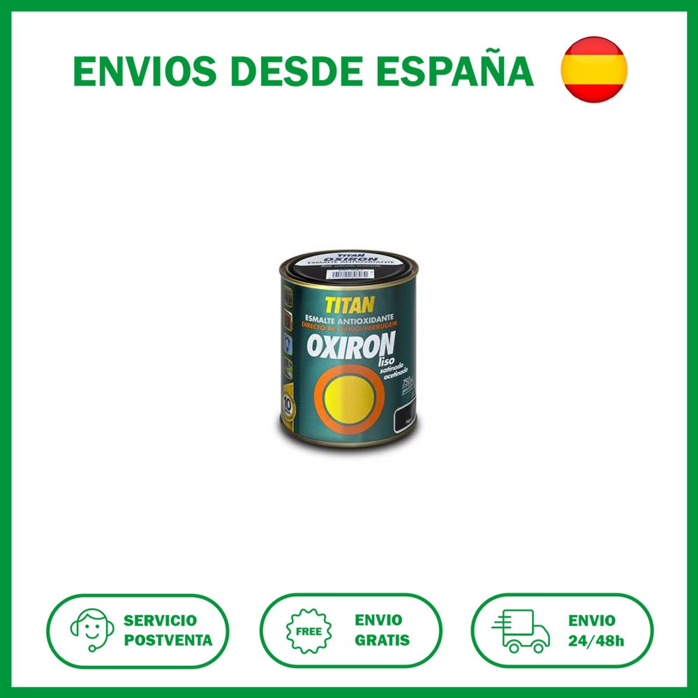 OXIRON Water-Resistant Enamel Smooth Satin Black, 2.5 L - View #9