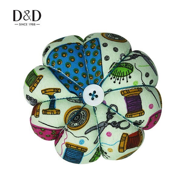 Soft Cotton Fabric Wrist Pincushions Wearable Sewing Pins Holder Needle Pincushions DIY Cross Stitch Sewing Needlework Tools: 5