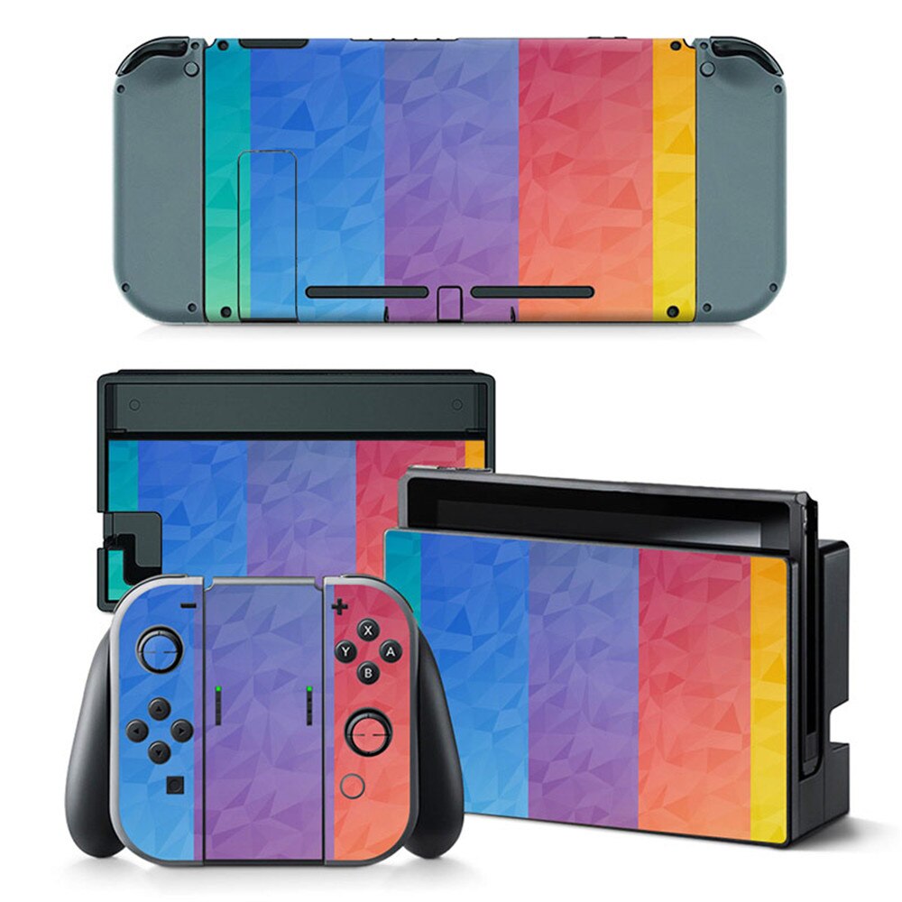 stickers Vinyl Decal Skin Sticker For Nintend Switch NS NX Console & Joy-con Game Accessories: TN-switch-0150