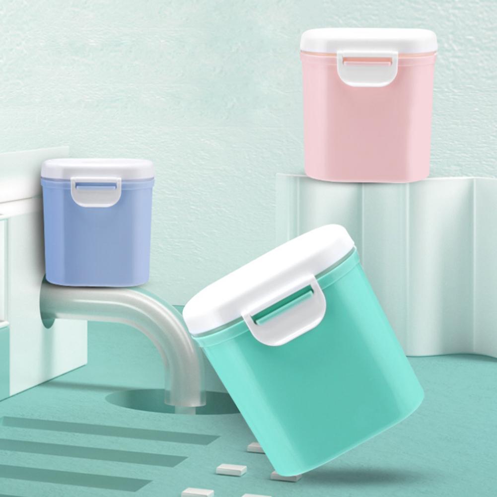 Baby Formula Milk Storage Infants Portable Milk Powder Formula Dispenser Food Container Storage Feeding Box for Kids Food PP Box