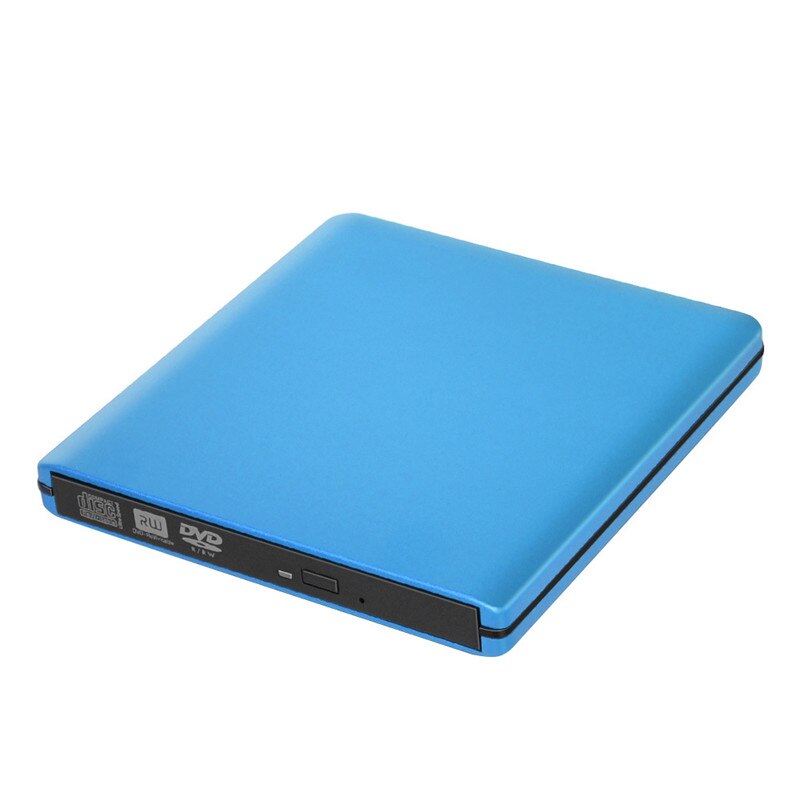 Slim External Optical Drive USB3.0 CD DVD VCD Reader Player DVD Burner Writer Plug and Play For Macbook Laptop Desktop PC