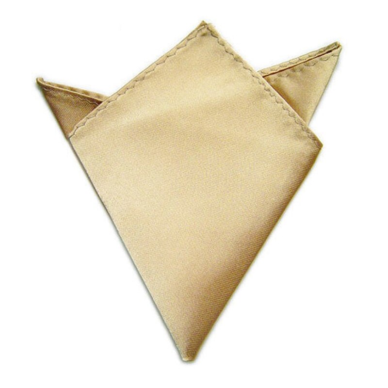 Luxus männer Platz Taschentuch Einfarbig Taschentücher Silk Hanky Anzug Tasche Handtuch Hochzeit Bankett Party 25 Farben