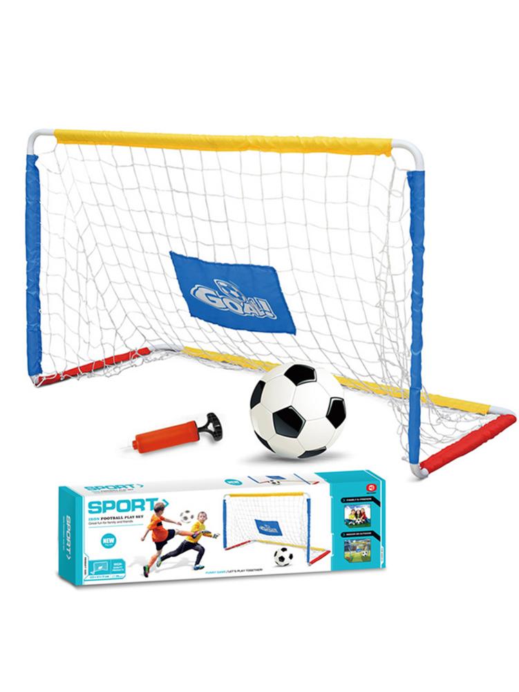 Kids Soccer Goal Set Mini Portable Football Net Ki... – Vicedeal