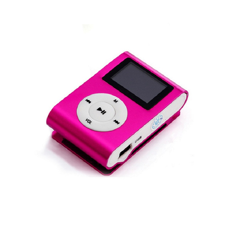 Top Mini mp3 USB Clip MP3 Player LCD Screen Unterstützung 32GB Micro SD TF CardSlick stilvolle Sport Compact