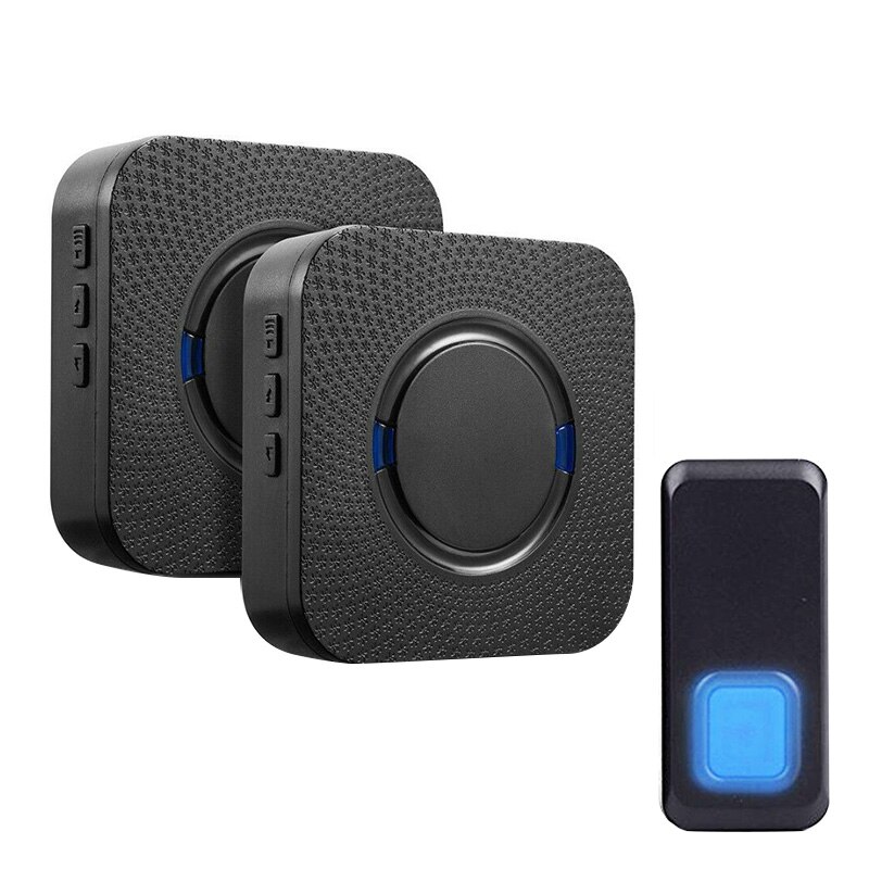 Waterproof Door Bell LED Wireless Doorbell Outdoor Door Bell Home Security Doorbells