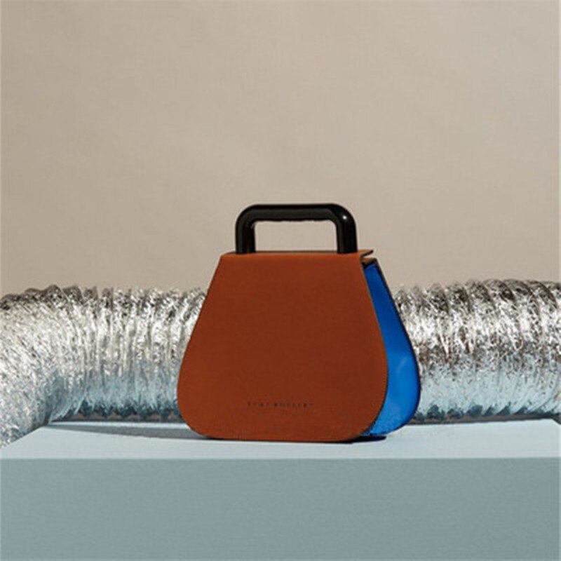 Bolsos de mano de de para mujer , nuevos bolsos diagonales a juego de colores, bolsos y bolsos de mano de para mujer: blue brown
