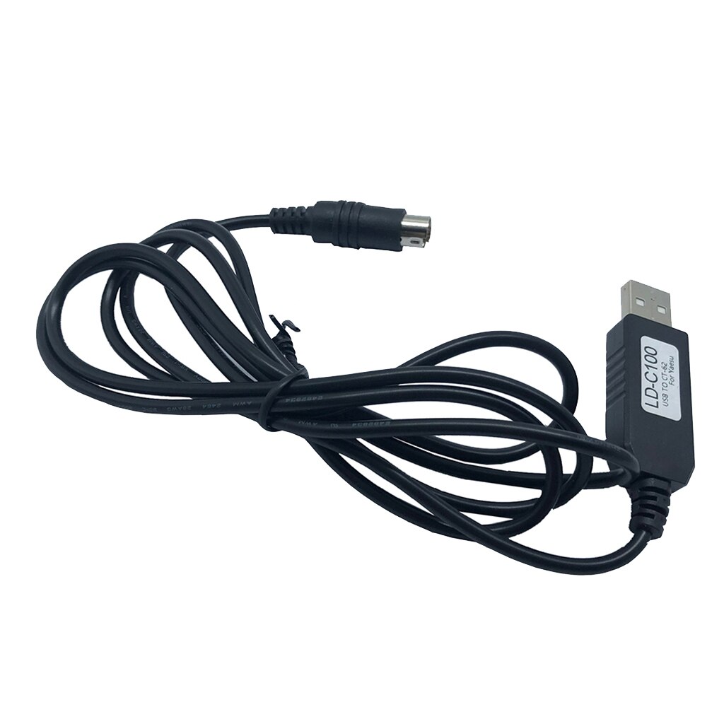 Ld -c105 1.5m 59 tommers usb til katt din 6 programmert kabel til kenwood ts -450 ts-680 ts-690 ts-790 ts-850 ts-940 ts-950