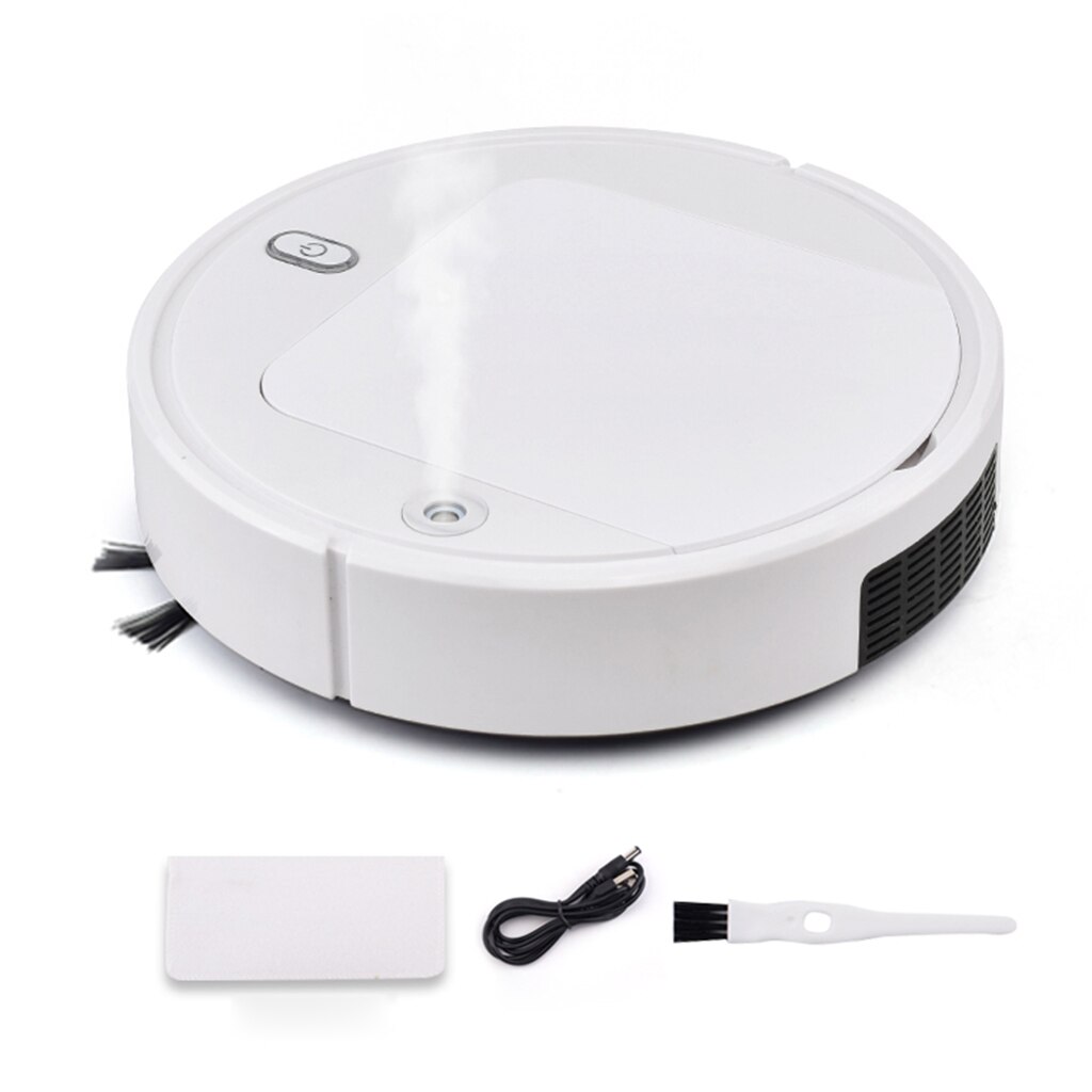 Robotic Vacuum Cleaner Mop Automatic Smart Navigation Water Spray Quiet