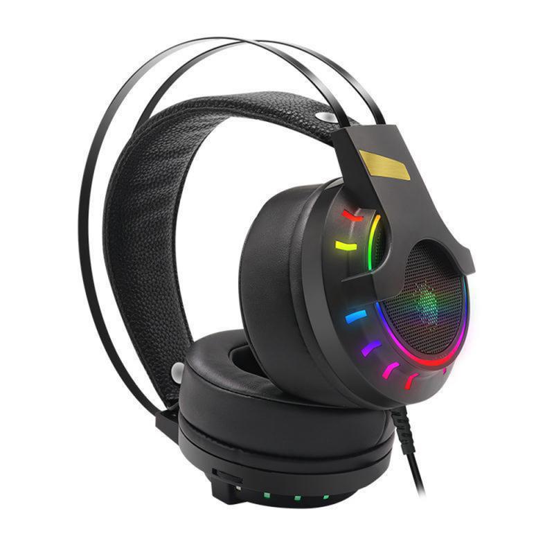 Gaming Headset Led Hoofdtelefoon Usb Wired Bass Stereo Headset Voor Pc Laptop Voor PS4 Xbox Een Computer Game-speler Oortelefoon