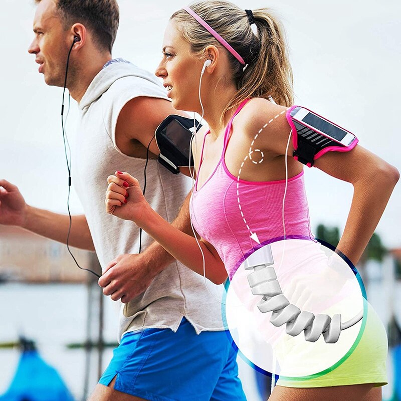 SHGO -24 protectores de Cable para cargador, protectores de Cable flexibles de silicona, protectores de ratón, adecuados para todos los Cables de datos