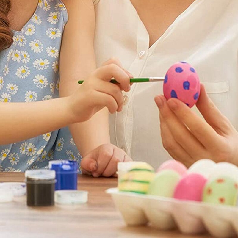 50 strisce strisce di vernice vuote vasi per tazze di vernice contenitori per vernici trasparenti mini vaso per tazza di pittura 3Ml/ 0.1 una volta