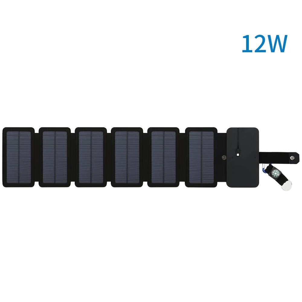 Portable Folding Solar Charger Cells 7.5W Outdoor Solar Panels Bag USB Output Devices for Smartphones