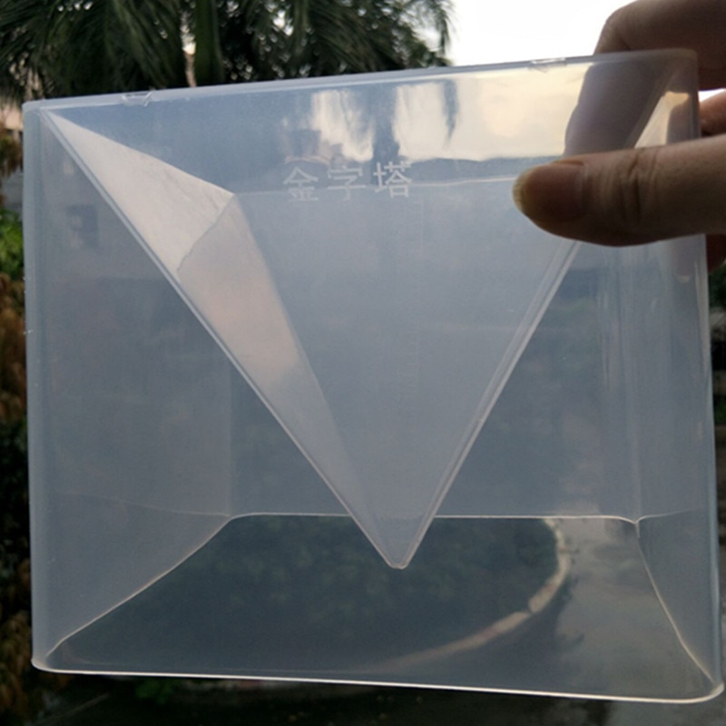 15cm Large Pyramid Epoxy Resin Mold DIY Orgonite home decoration Pottery Polymer Clay Plaster Concrete Cement Silicone Molds