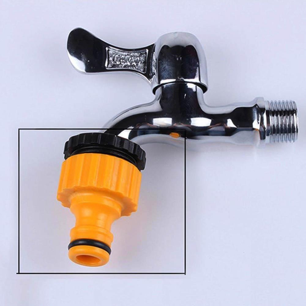 10 Uds 3/4 ",1/2" conector para manguera de riego de púas adaptador de conector de agua de grifo rápido adaptador de acoplamiento rápido herramienta de jardín de cinta de goteo