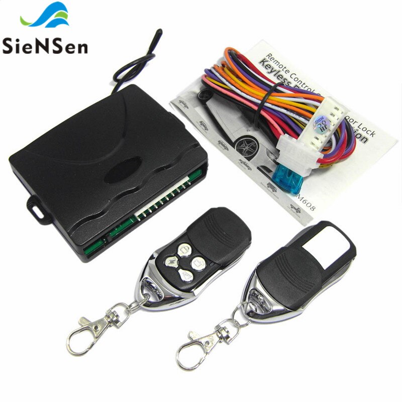 SieNSen Keyless Entry System Car Auto Remote Central Door Lock Central Locking Security Set M608-8138