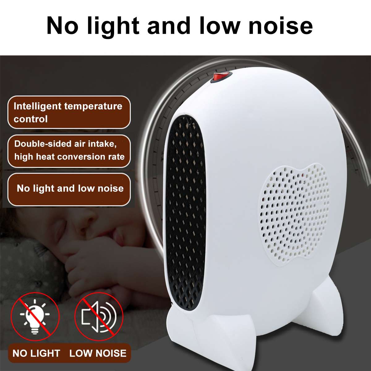 Zimowy grzejnik elektryczny wentylator ciepła utrzymuj ciepłą dmuchawę mały podgrzewacz ocieplacz na zimę podgrzewacz robić ogrzewania Dom gabinet łazienka