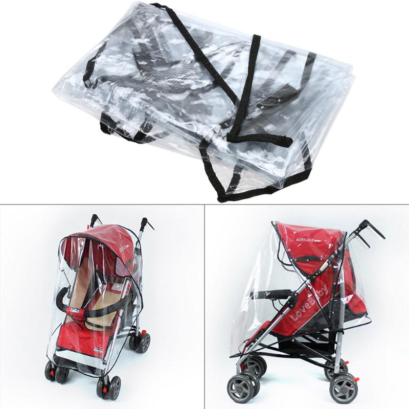 Imperméable pour une poussette poussettes universelles poussettes landau bébé imperméable poussière pluie couverture pare-brise poussette accessoires