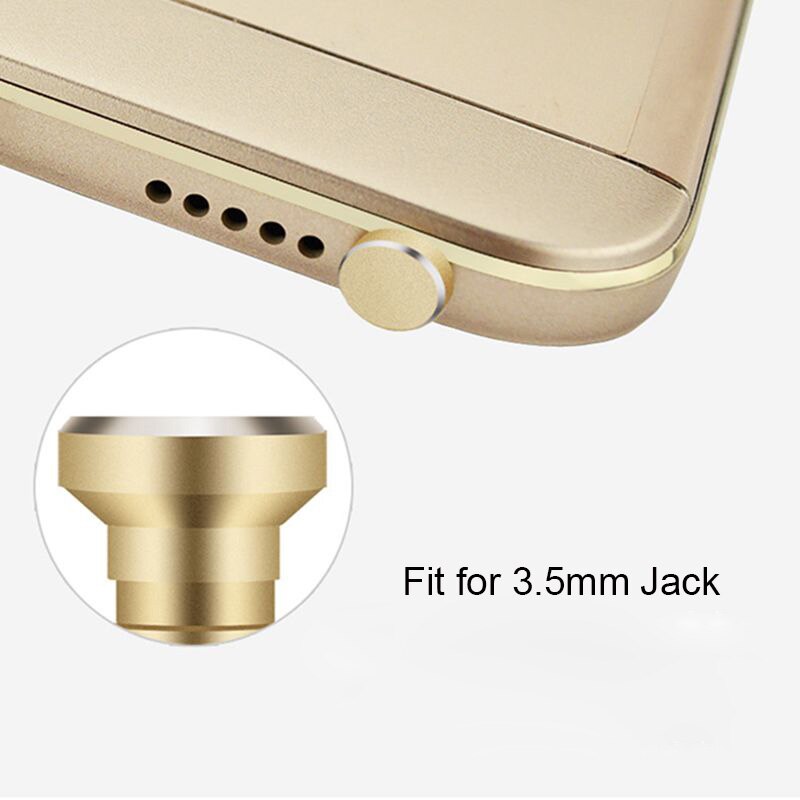 Micro USB Chager Poort Stof Plug 3.5mm Koptelefoon jack Plug Sim-kaart Set Voor Xiaomi Redmi Note 5 6 Pro Voor Android Telefoon Plug