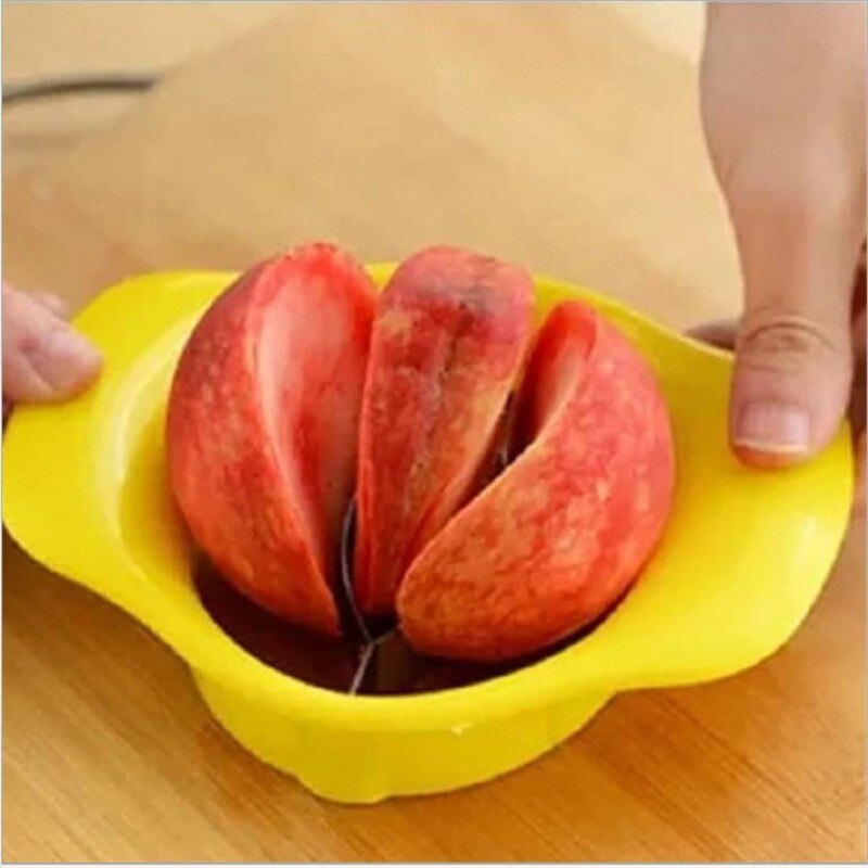 1pcs Mango Splitter Slicer Fruit Cutter Pitter Craft Kitchen Tool Stainless Steel Kitchen Gadget Accessories Peach Slicer Cutter