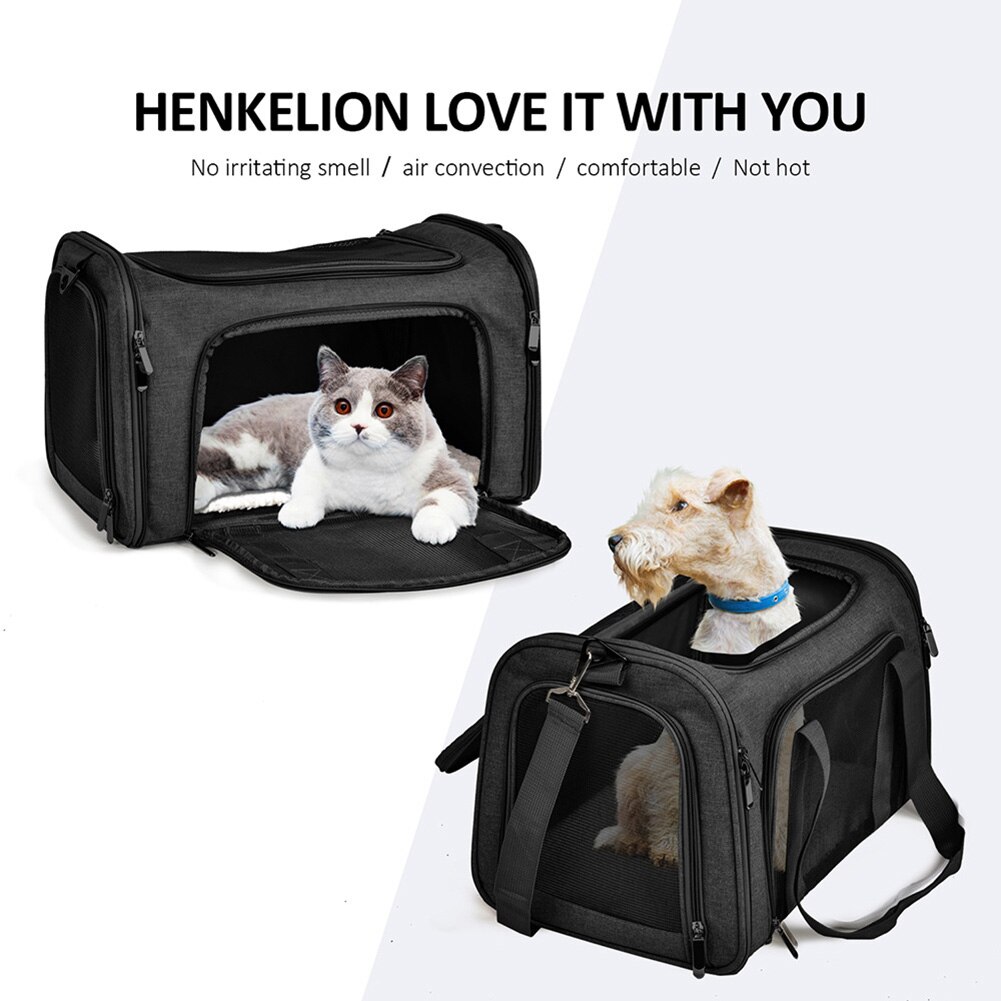 Huisdier Kat Hond Carrier Autostoel Mand Hond Booster Seat Zachte Kant Carrier Pet Travel Protector Hond Zakken Voor Kleine hond