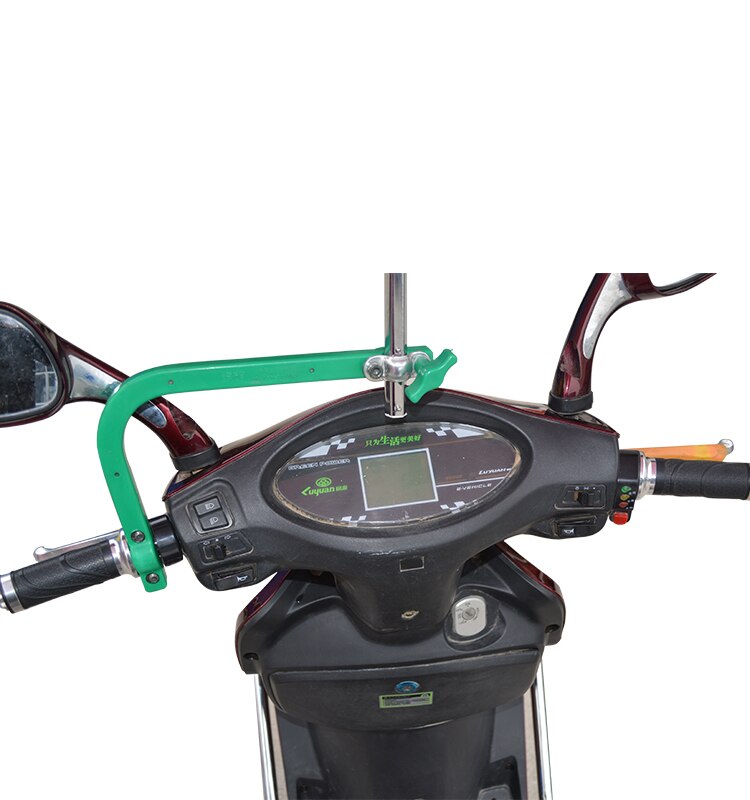 Sombrilla para motocicleta eléctrica al aire libre, paraguas de lluvia, parabrisas transparente