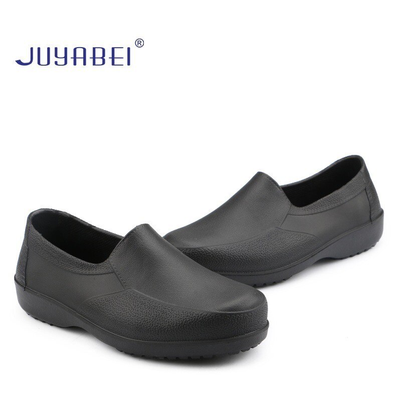 Zomer grote maten heren waterdichte antislip outdoor werkschoenen restaurant hotel foodservice keuken chef schoenen dragen eva rubber