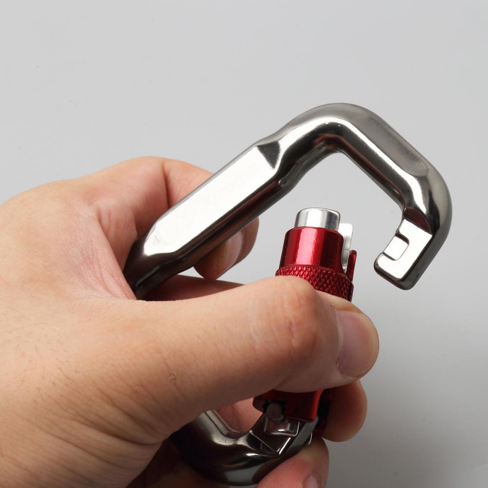 High-Altitude Operation D-Type Load-Bearing Climbing Safety Buckle Carabiner