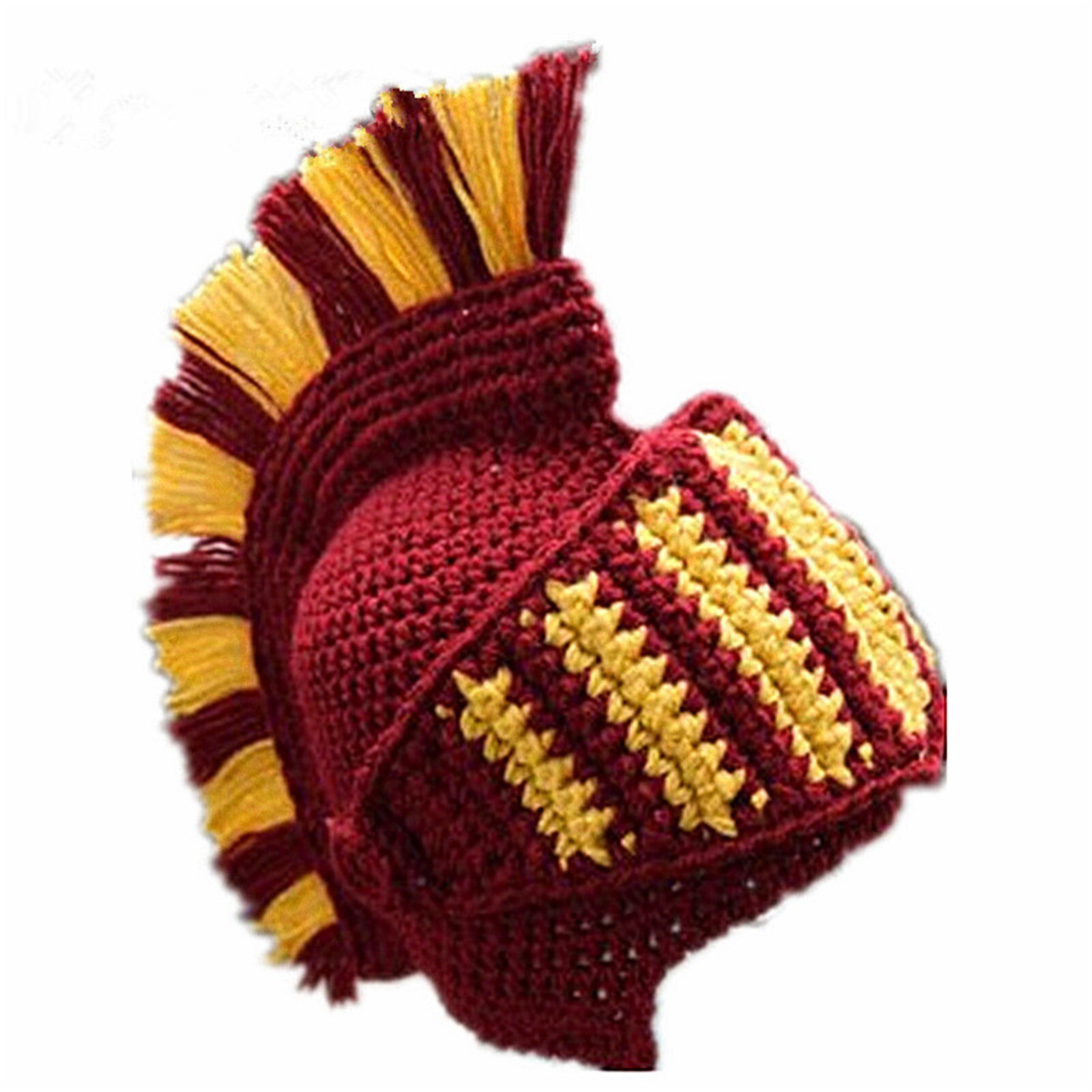 Spartan Knight Beanie Hat - Knitted Ski Mask - Windproof Winter Cap for Men & Women