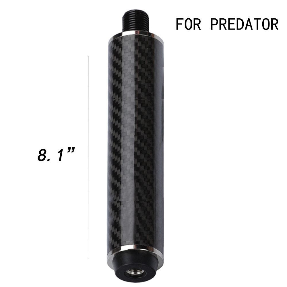 MEZZ PREDATOR Billiards Pool Cue Extension High Carbon Extension Billiard Accessories for MEZZ PREDATOR: 8.1-PREDATOR