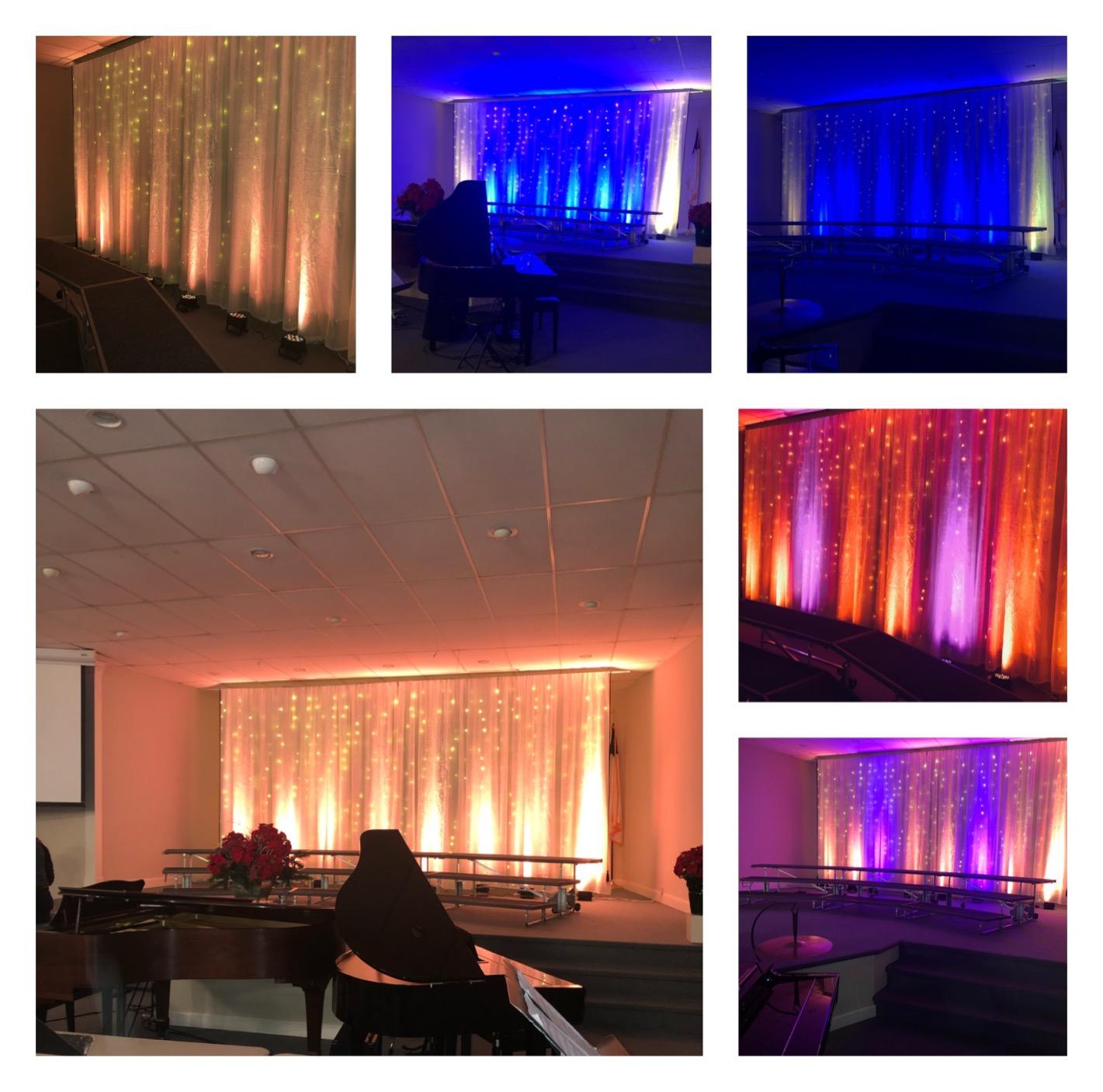 LED Par Commercial Lighting Stage Par Led 36W RGBWA Disco Strobe Light DMX512 Disco Christmas Lights Stage dj